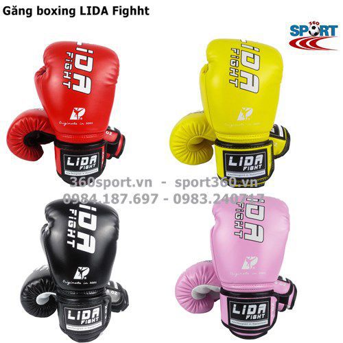 Găng tay boxing LIDA Fighht cao cấp